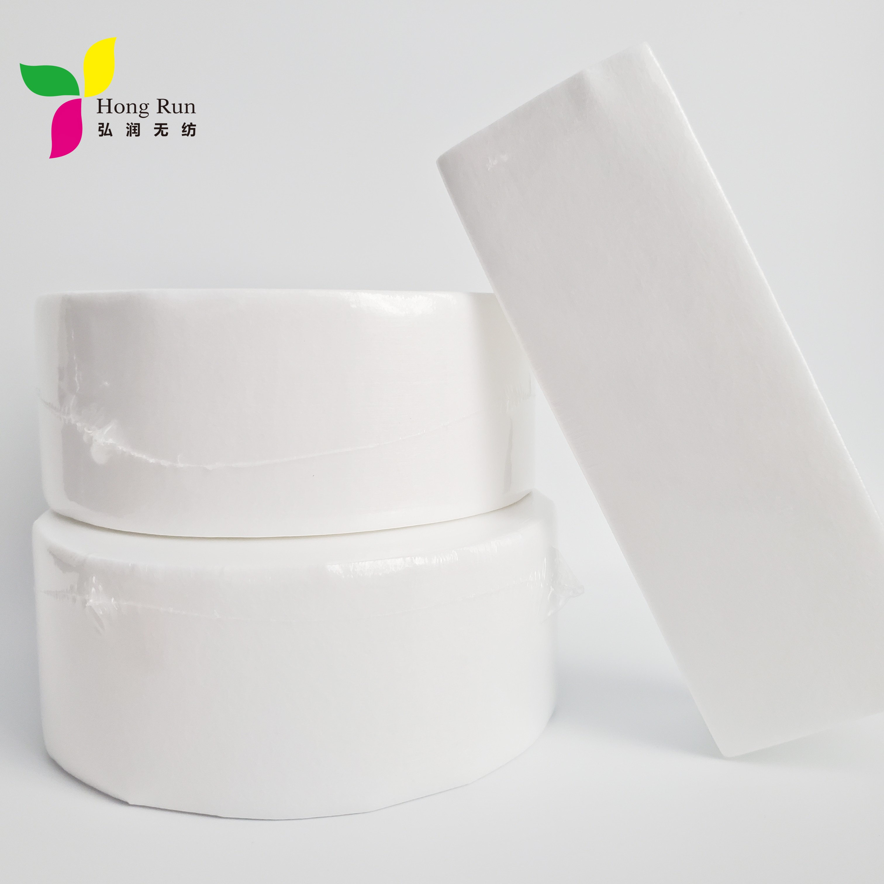 Factory wholesale wax rolls hair removal non-woven depilating paper nonwoven body care wax strips rolls wax paper rolls