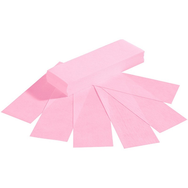 Factory Direct OEM Hair Removal Wax Paper Depilatory Wax Paper Strips Spunlace Nonwoven Wax Strips