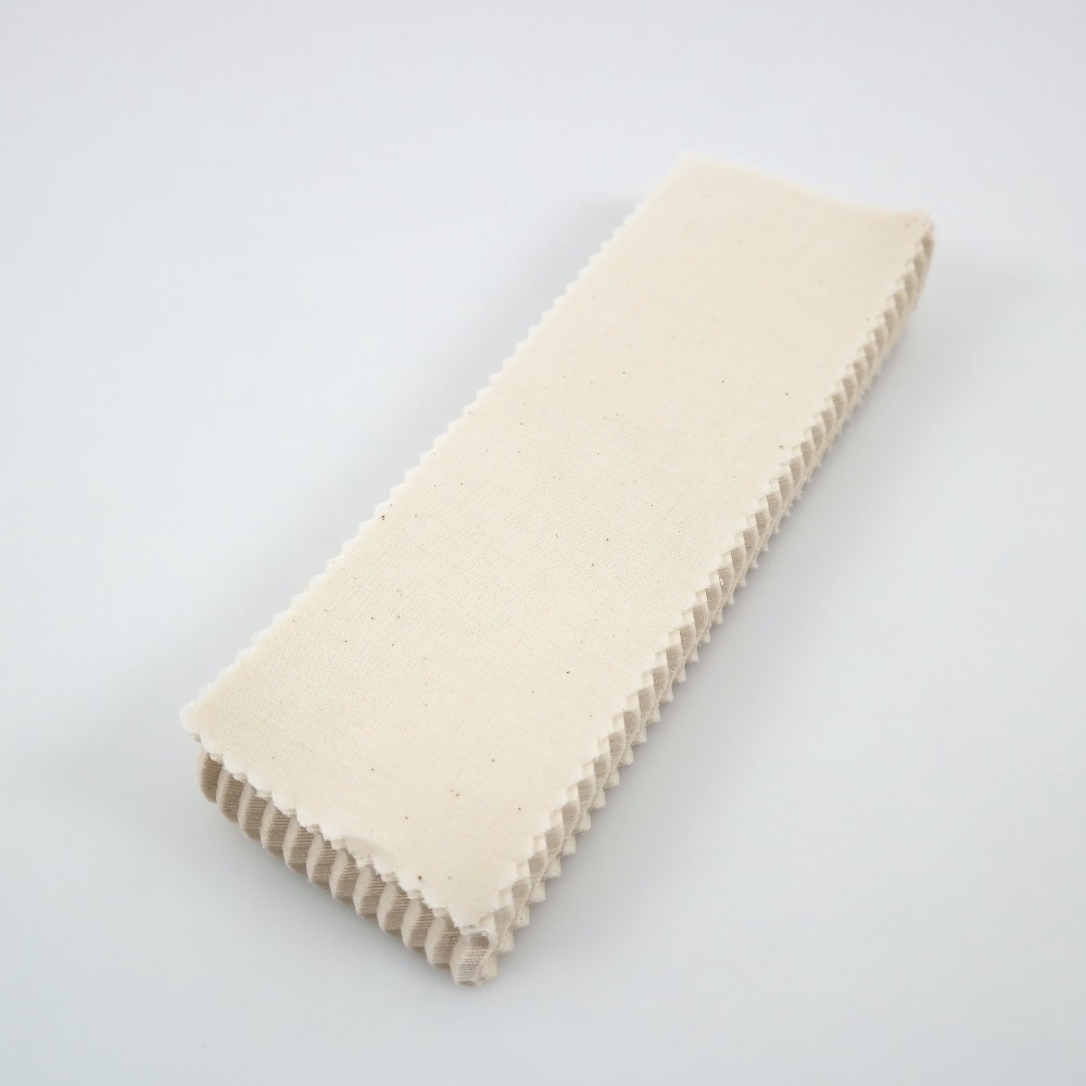 OEM Eco friendly Muslin 100% Cotton Natural Wax Strips For Women Hair Removal Customized 100pcs