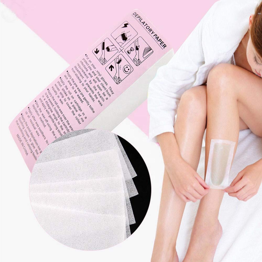 Factory Hot Sale Beauty Salon Factory Hot Sale Manufacturer Skin Soft Disposable Wax Hair Removal Cloth Does Not Remove Paper Hair Without Residual Wax Paper